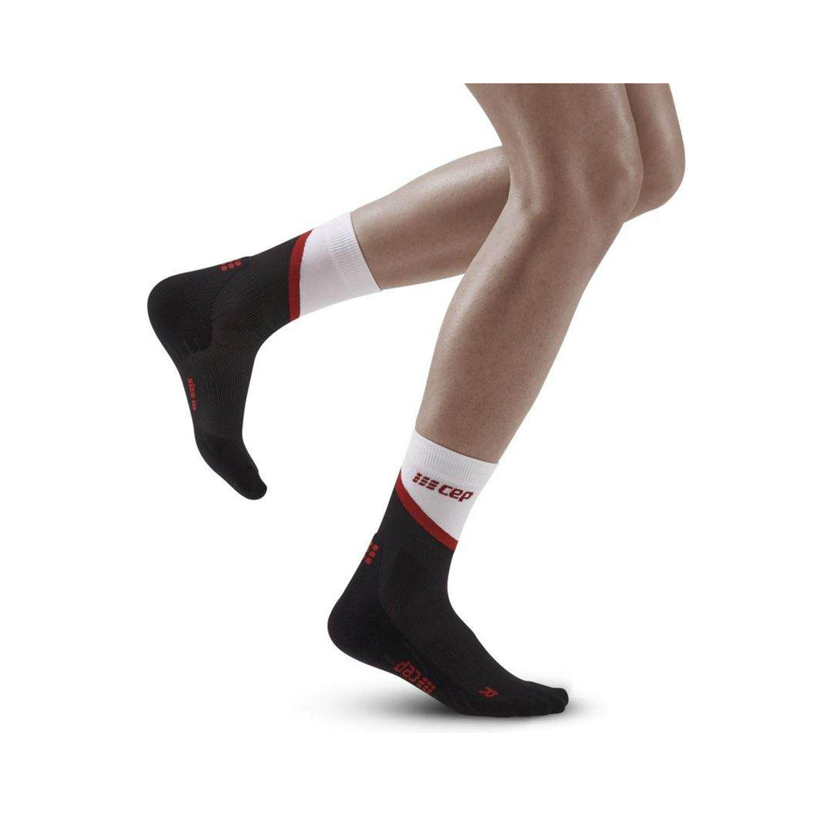 CEP Chevron Socks, Mid Cut, women