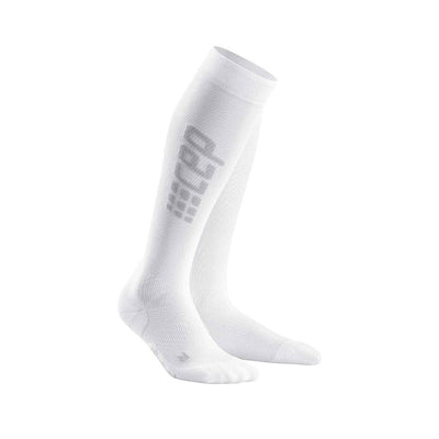 CEP pro+ run ultralight socks, white/grey, women