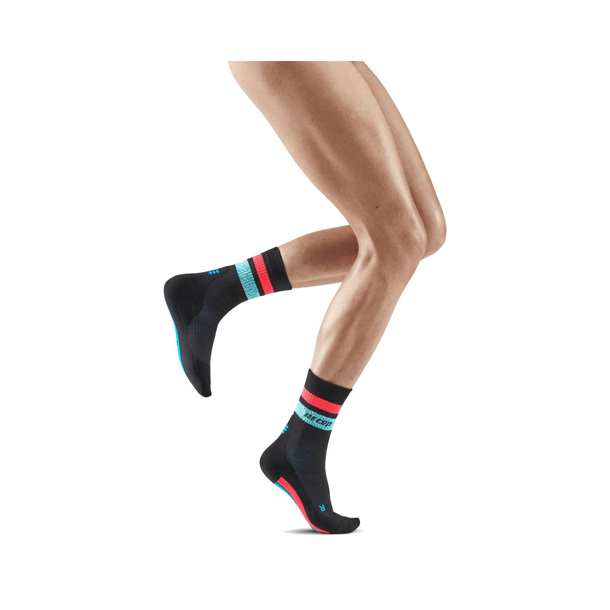 CEP Miami Vibes 80's Socks, mid cut, women