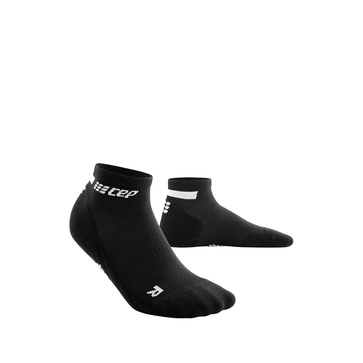 CEP The Run Socks, Low cut, V4, Black