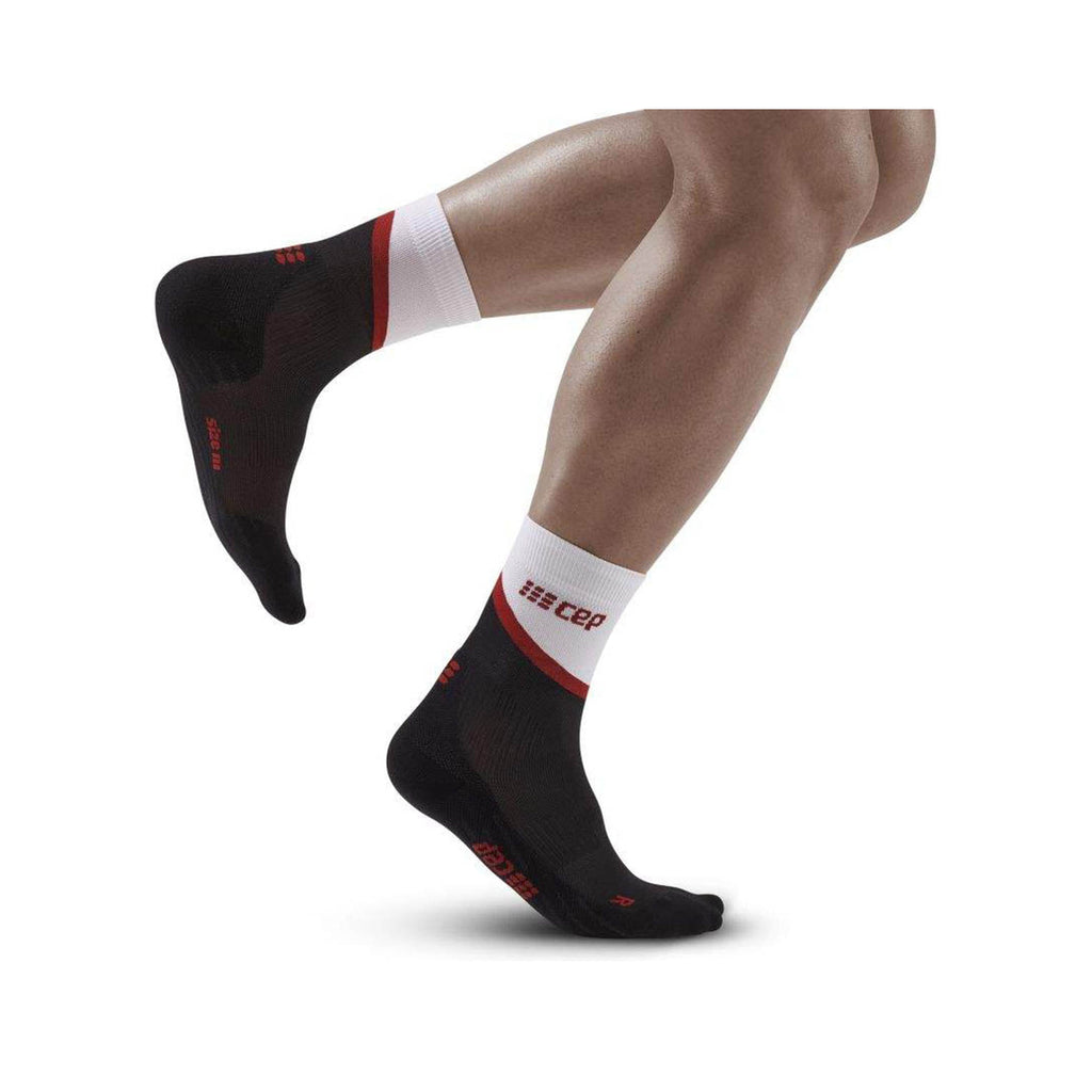 CEP Chevron Socks, Mid Cut, men