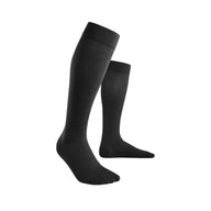 CEP Business Socks, Tall, V2, Black, Women
