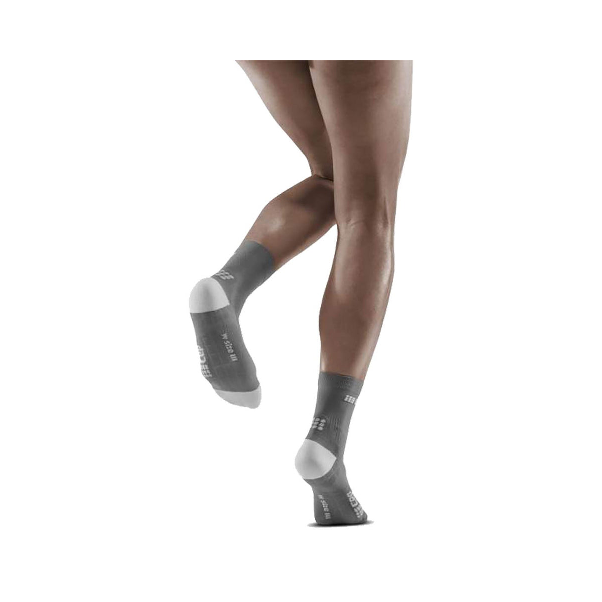 CEP Ultralight Short Socks, grey, women