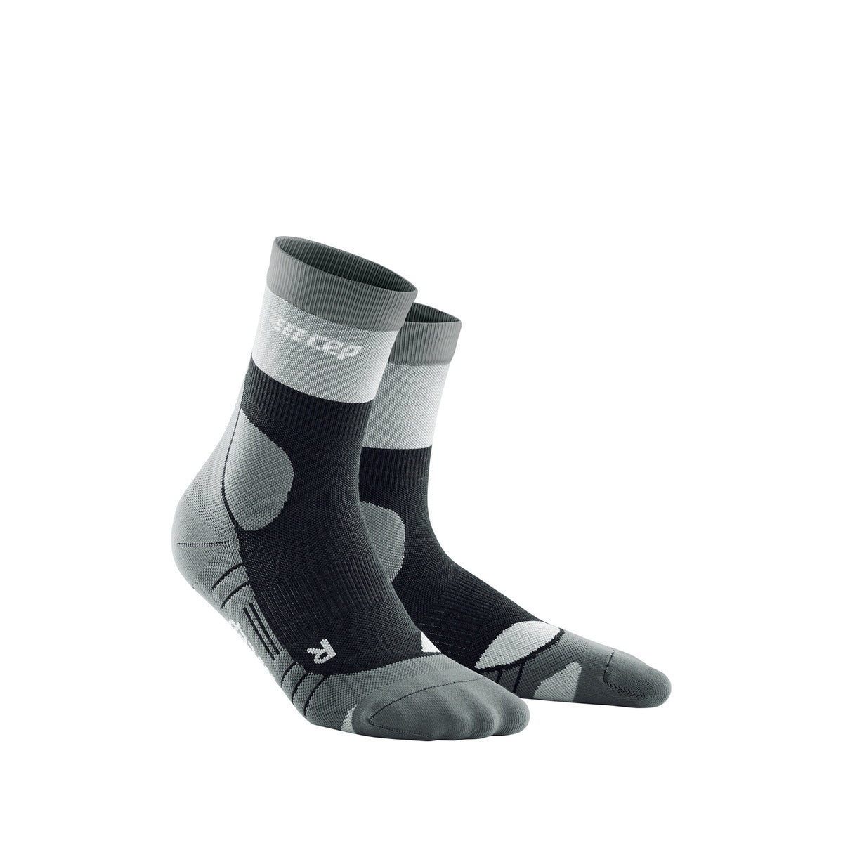 CEP Hiking Light Merino Mid Cut Socks grey men