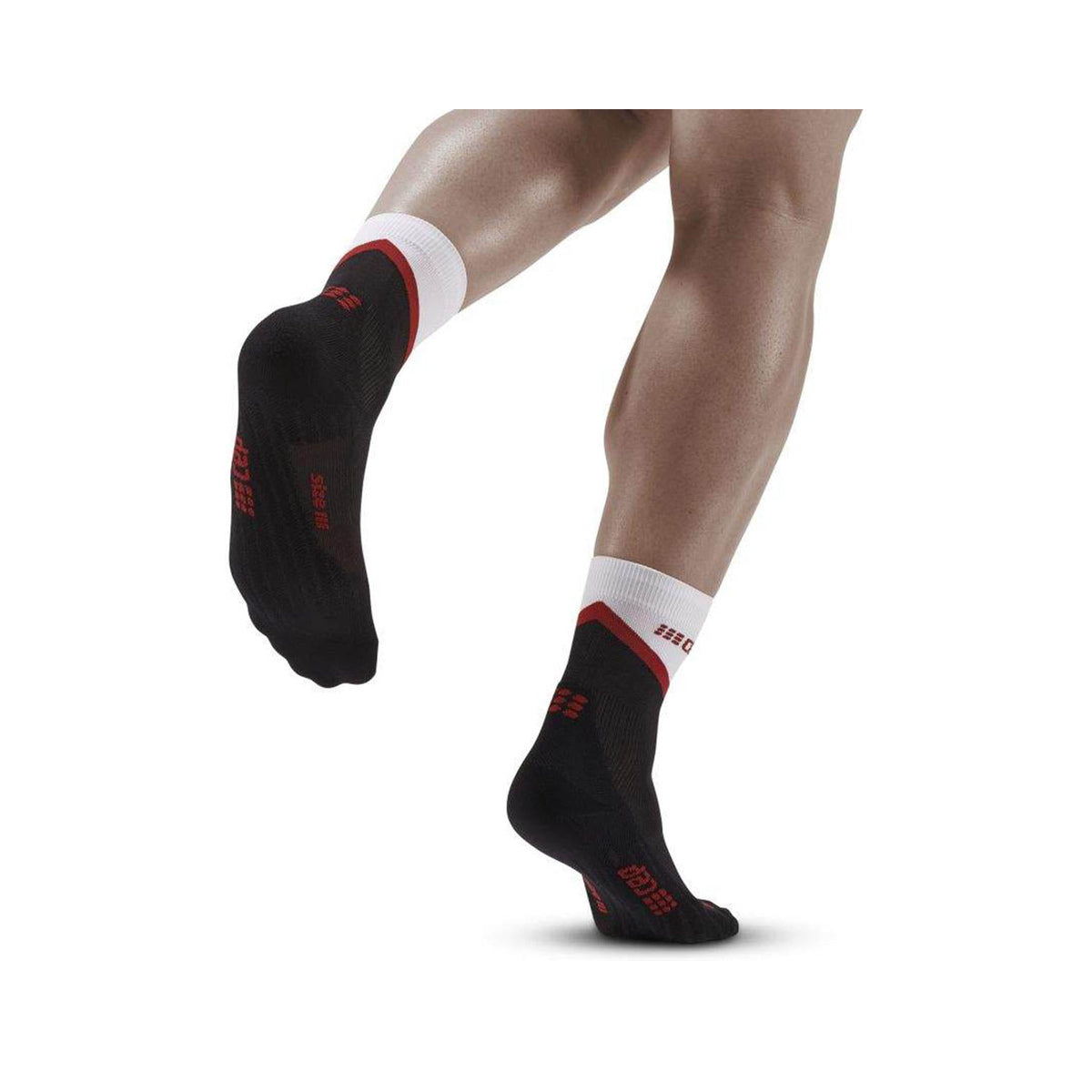 CEP Chevron Socks, Mid Cut, men
