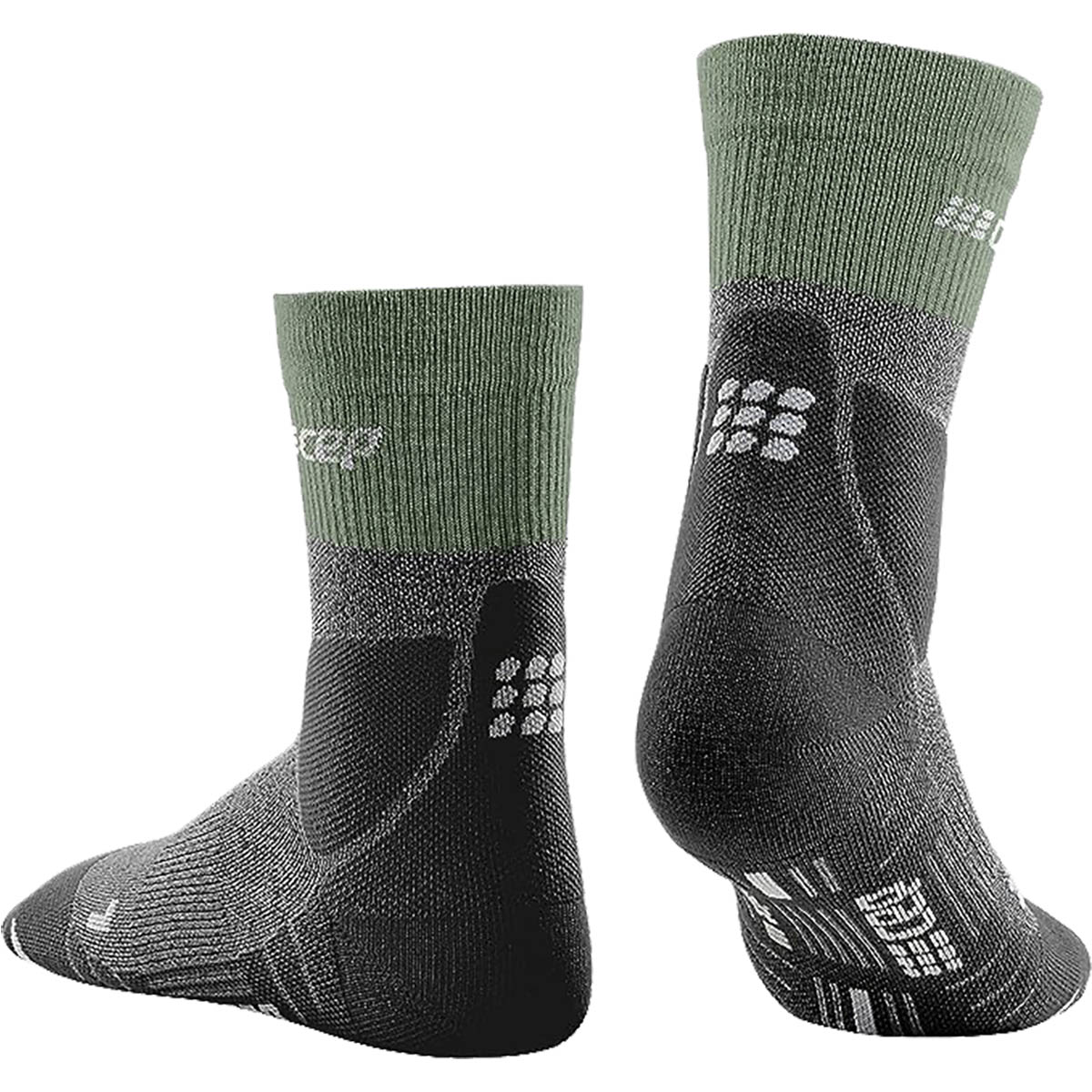 CEP Hiking Merino, Mid Cut Socks, men