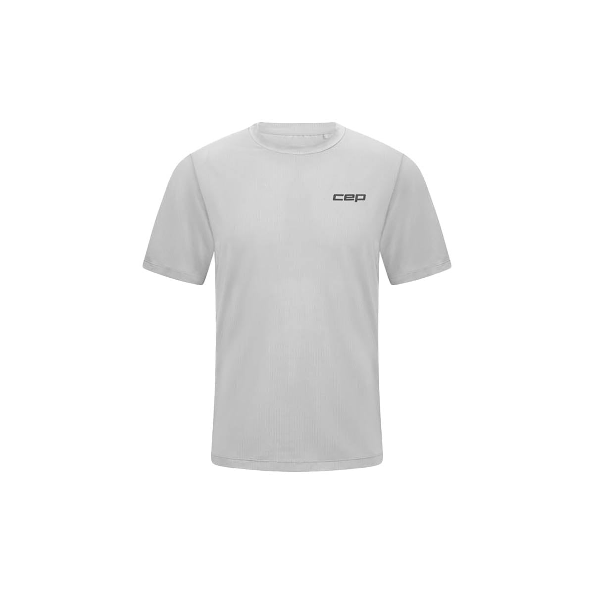 CEP Run Shirt, Short Sleeve, Light grey, men