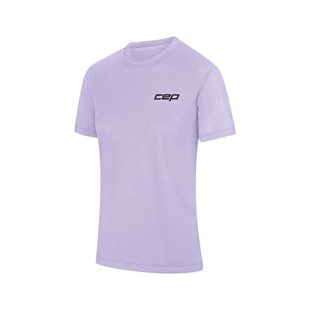 CEP Run Shirt, Short Sleeve, Lilac, women