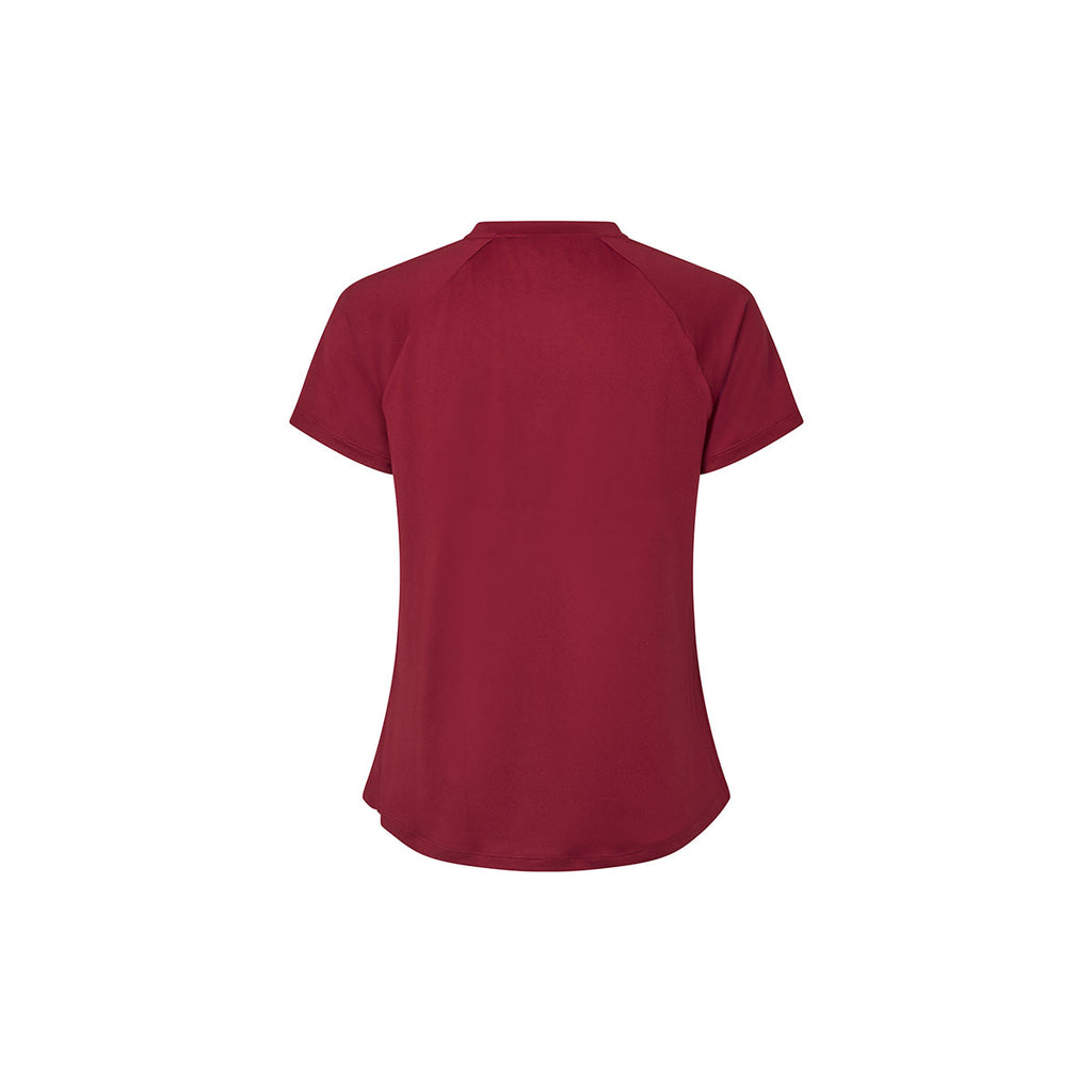 Rød kortærmet T-shirt til damer fra Craft Collective