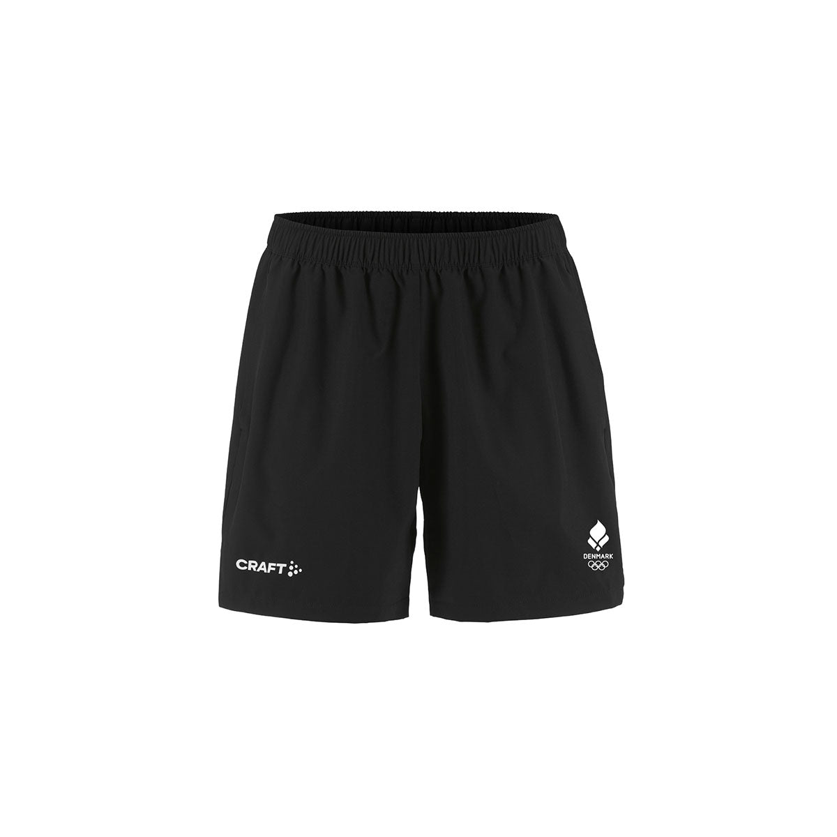 Sorte Craft Ability shorts til mænd med elastik i taljen