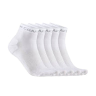 Craft Active Mid Sock 5-Pack White