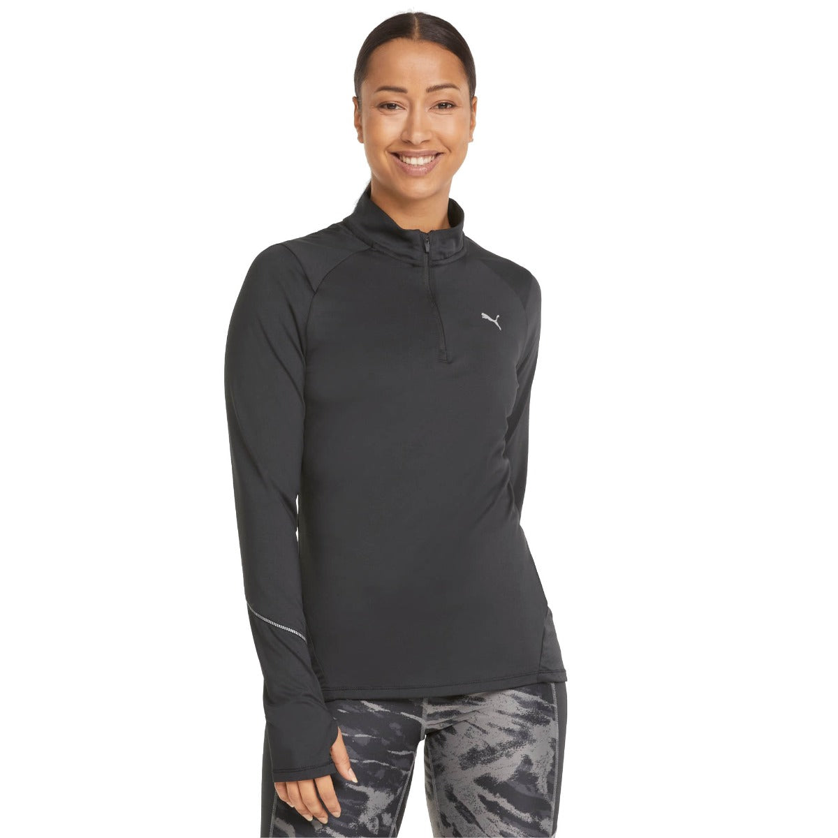 Puma Run 5K Knit ½ Zip Dame