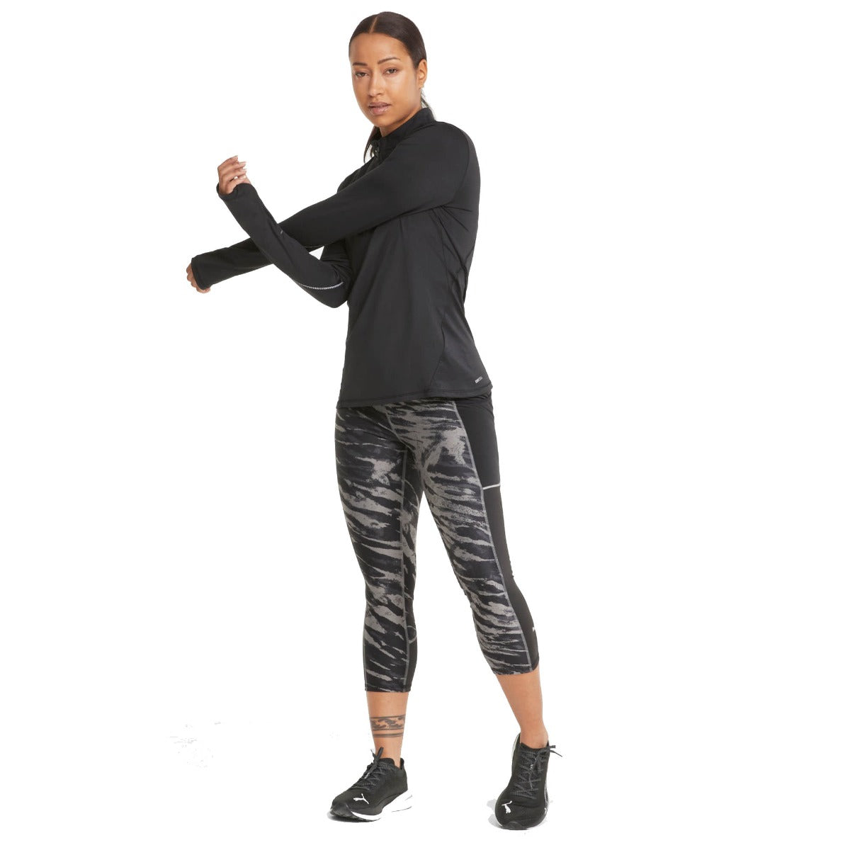 Puma Run 5K Knit ½ Zip Dame