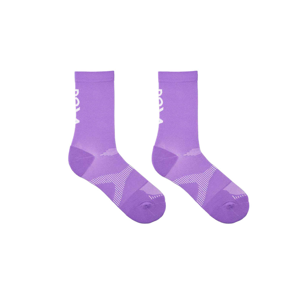 Doxa Addon Crew Socks i irisfarvet design