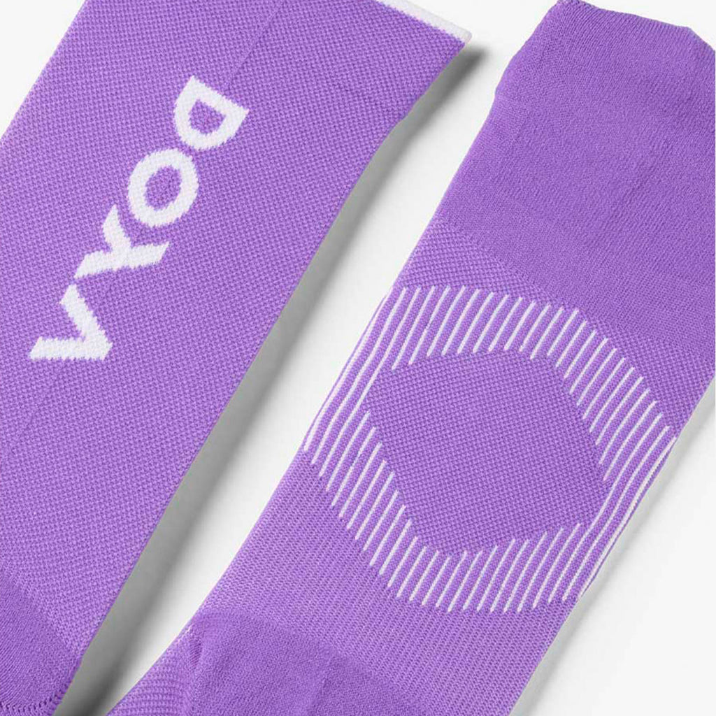 Doxa Addon Crew Socks i irisfarvet design