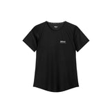 Sort T-shirt med DOXA-logo på brystet