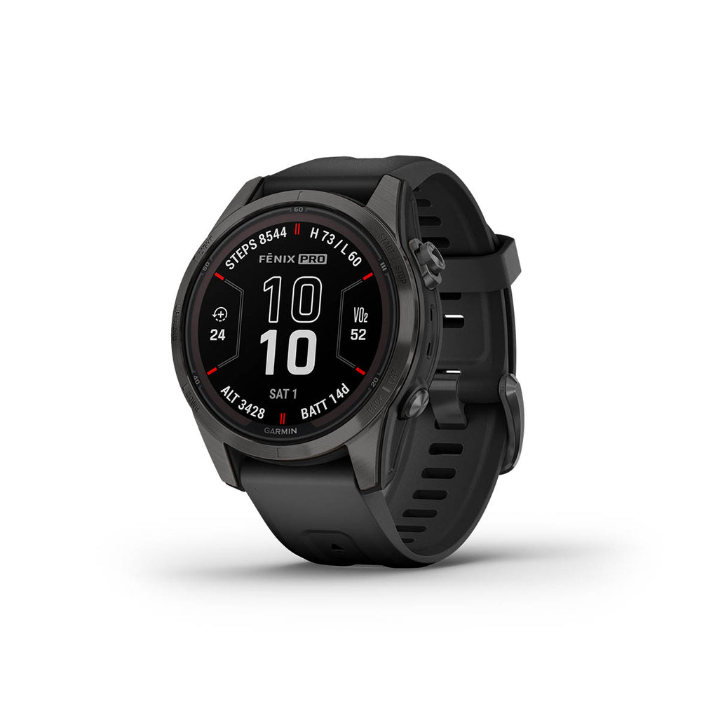Garmin Fenix 7S Pro Sapphire Solar Carbon