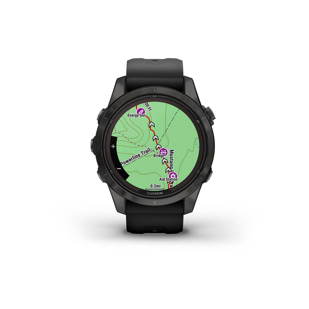 Garmin Fenix 7S Pro Sapphire Solar Carbon