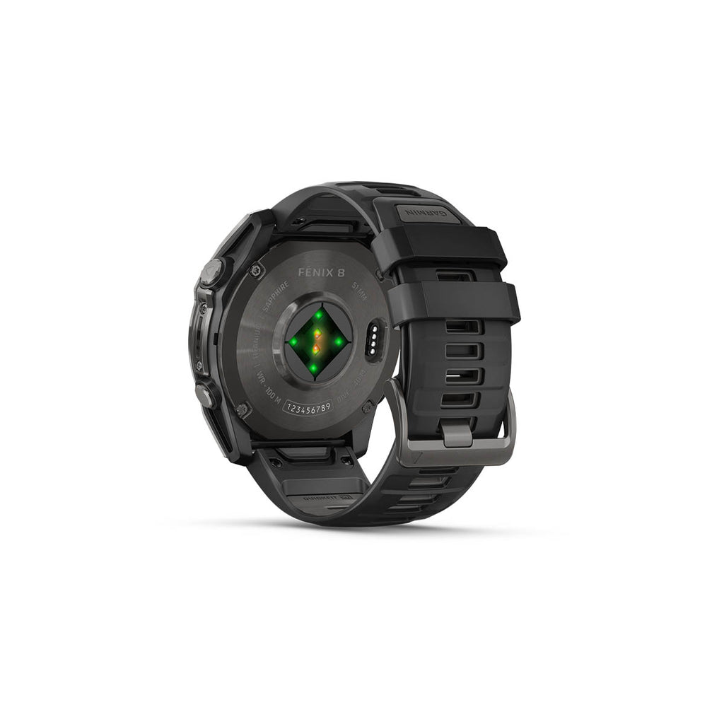 Garmin Fenix 8, 51mm AMOLED, Sapphire, Carbon Gray