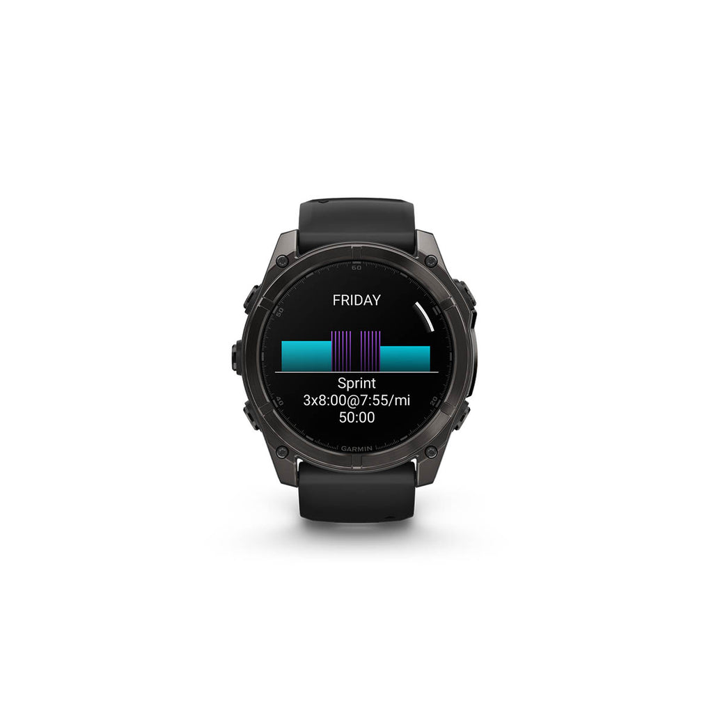 Garmin Fenix 8, 51mm AMOLED, Sapphire, Carbon Gray