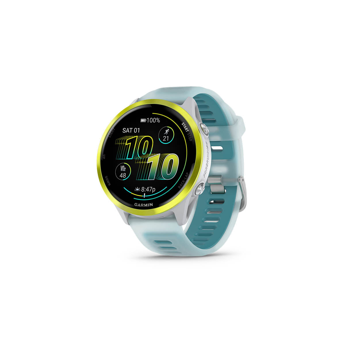 Garmin Forerunner 570, 47 mm, Whitestone/Amp Yellow