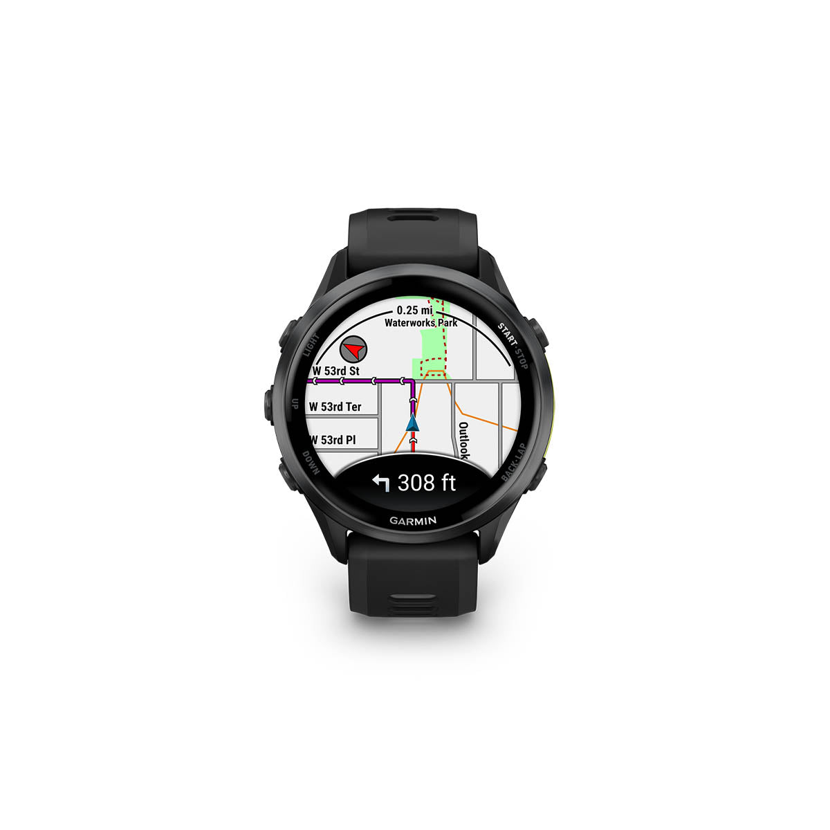 Garmin Forerunner 970, Black/Amp Yellow