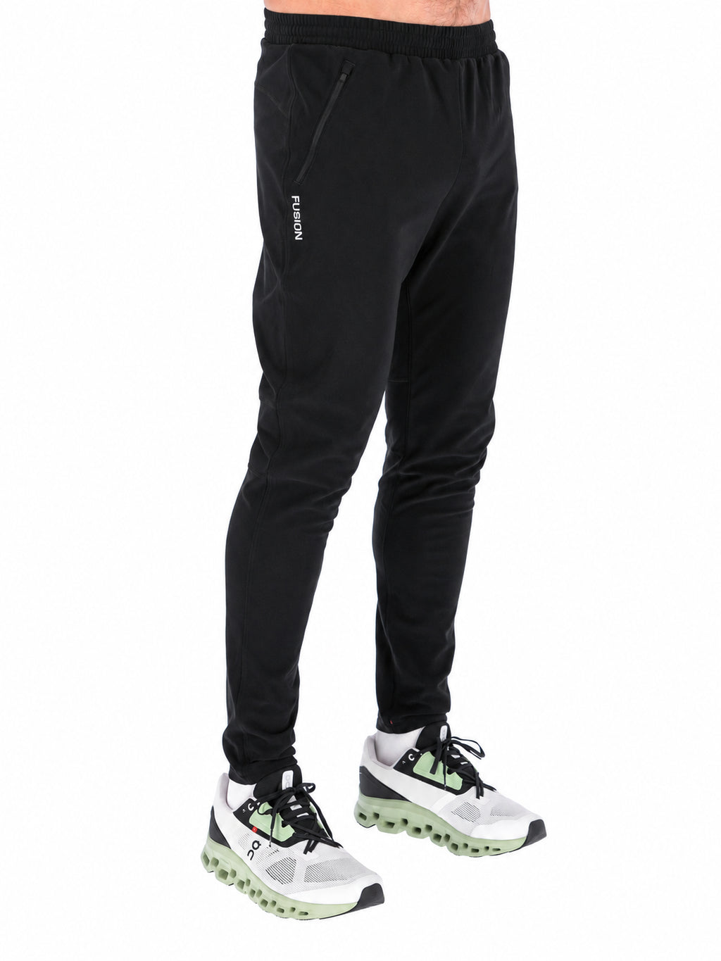 FUSION Hot X-Long Recharge Pants Herre – black – billede 1