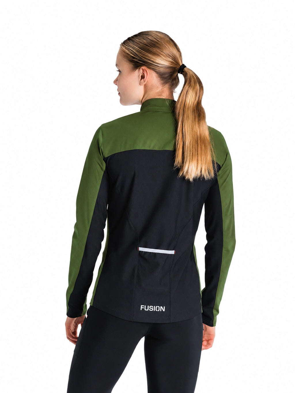 FUSION S2 Run Jacket Dame – green – billede 2