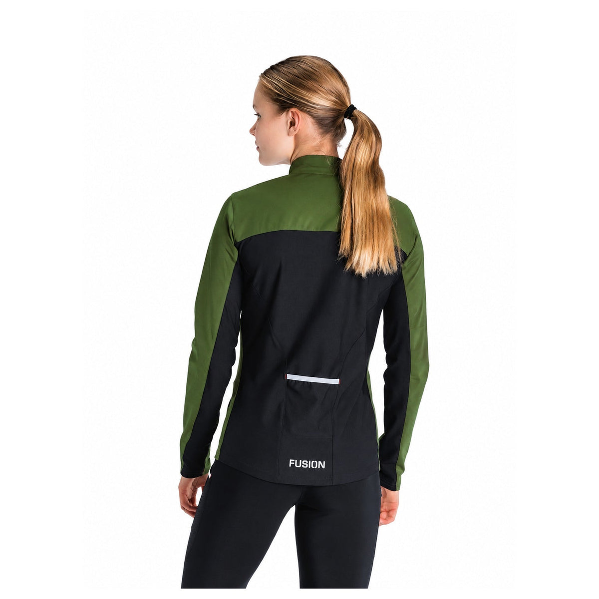FUSION S2 Run Jacket Dame – green – billede 2