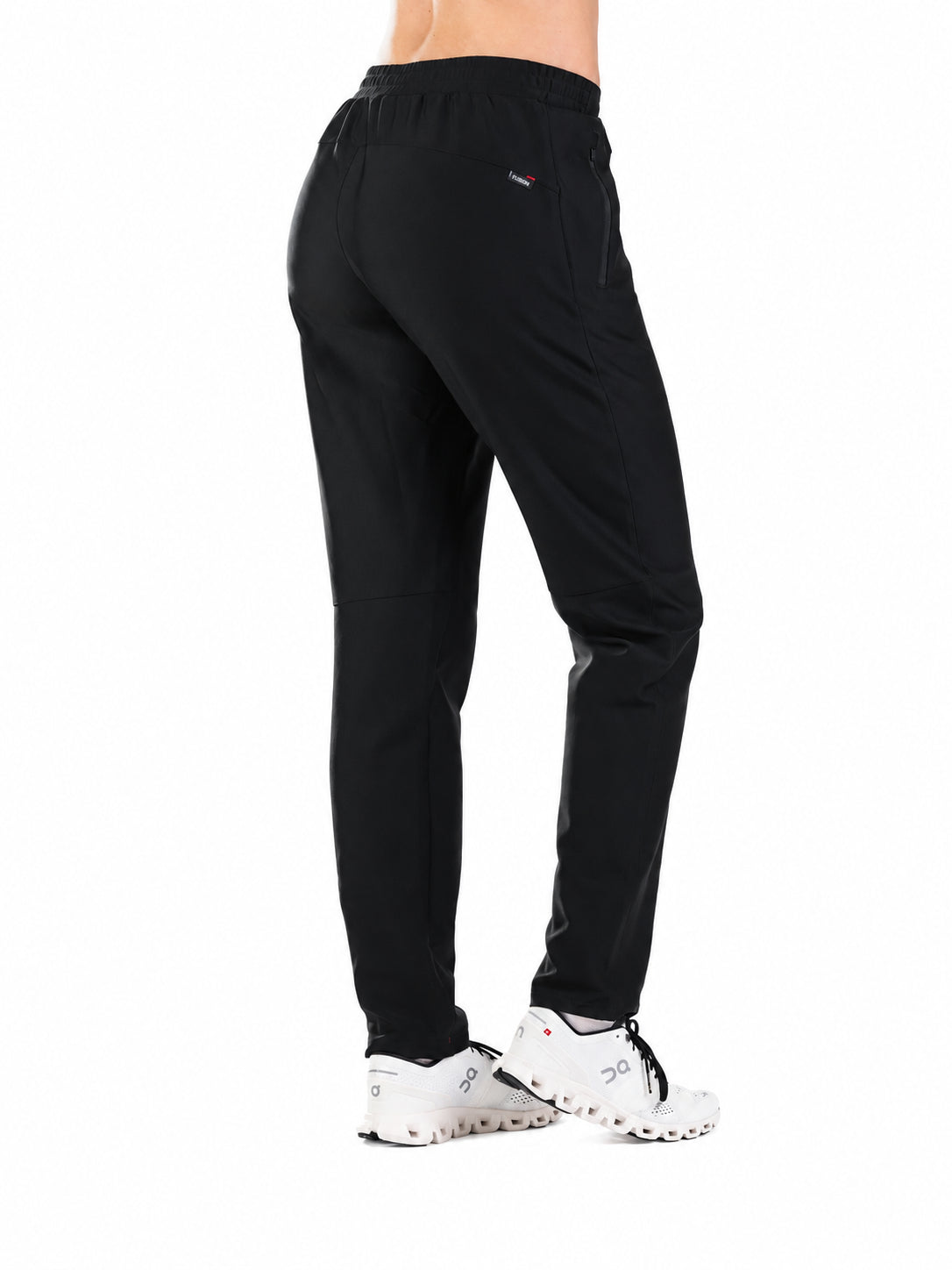 FUSION Recharge Pants Dame – superblack – billede 2
