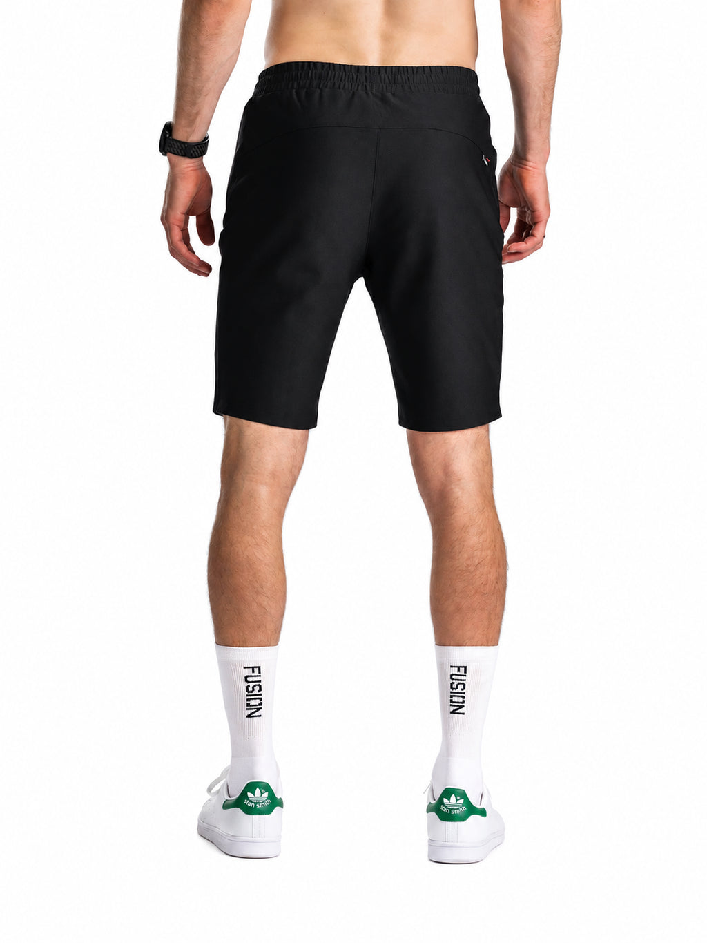 FUSION Recharge Shorts Herre – superblack – billede 2