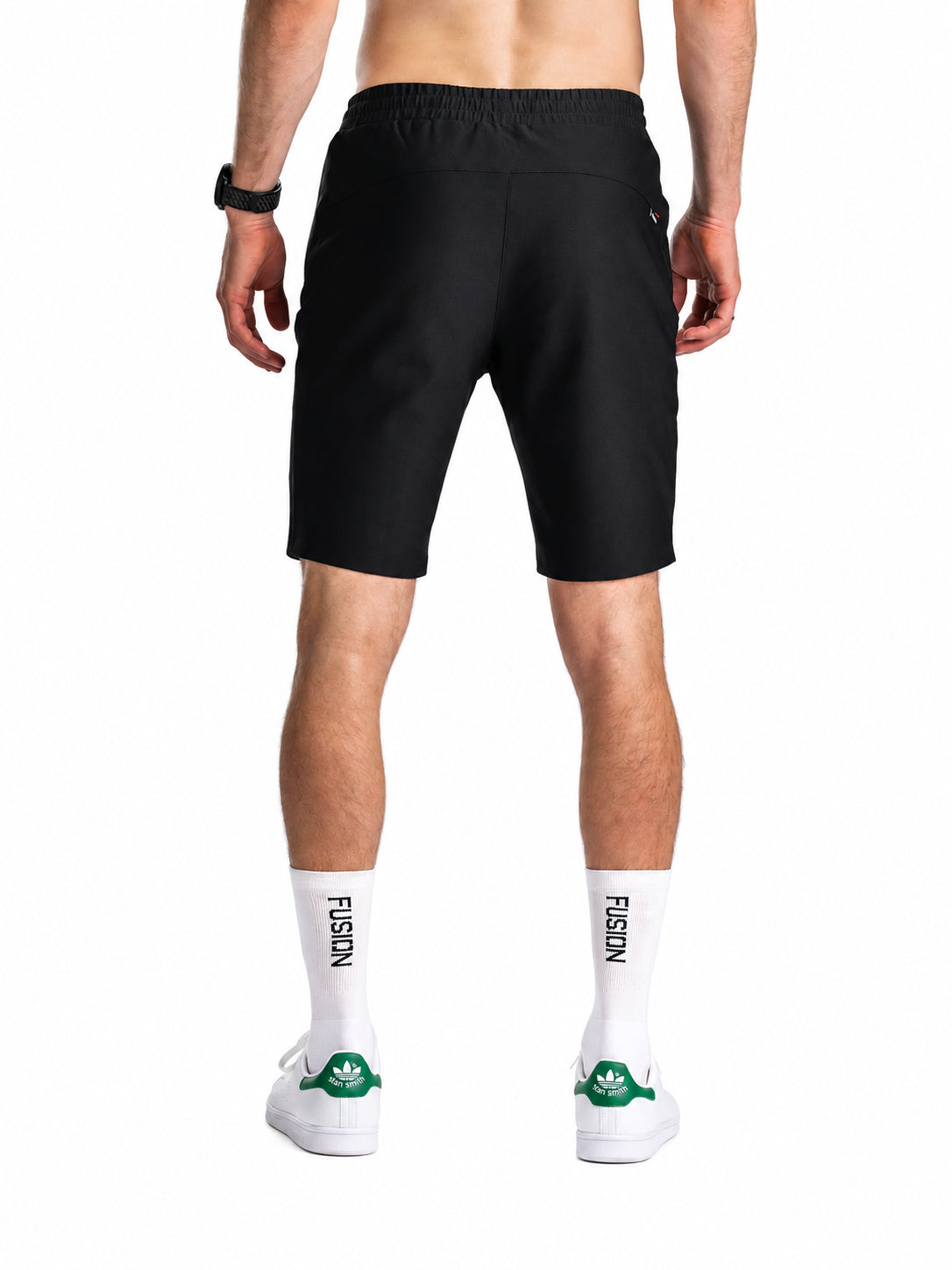 FUSION Recharge Shorts Herre – superblack – billede 2