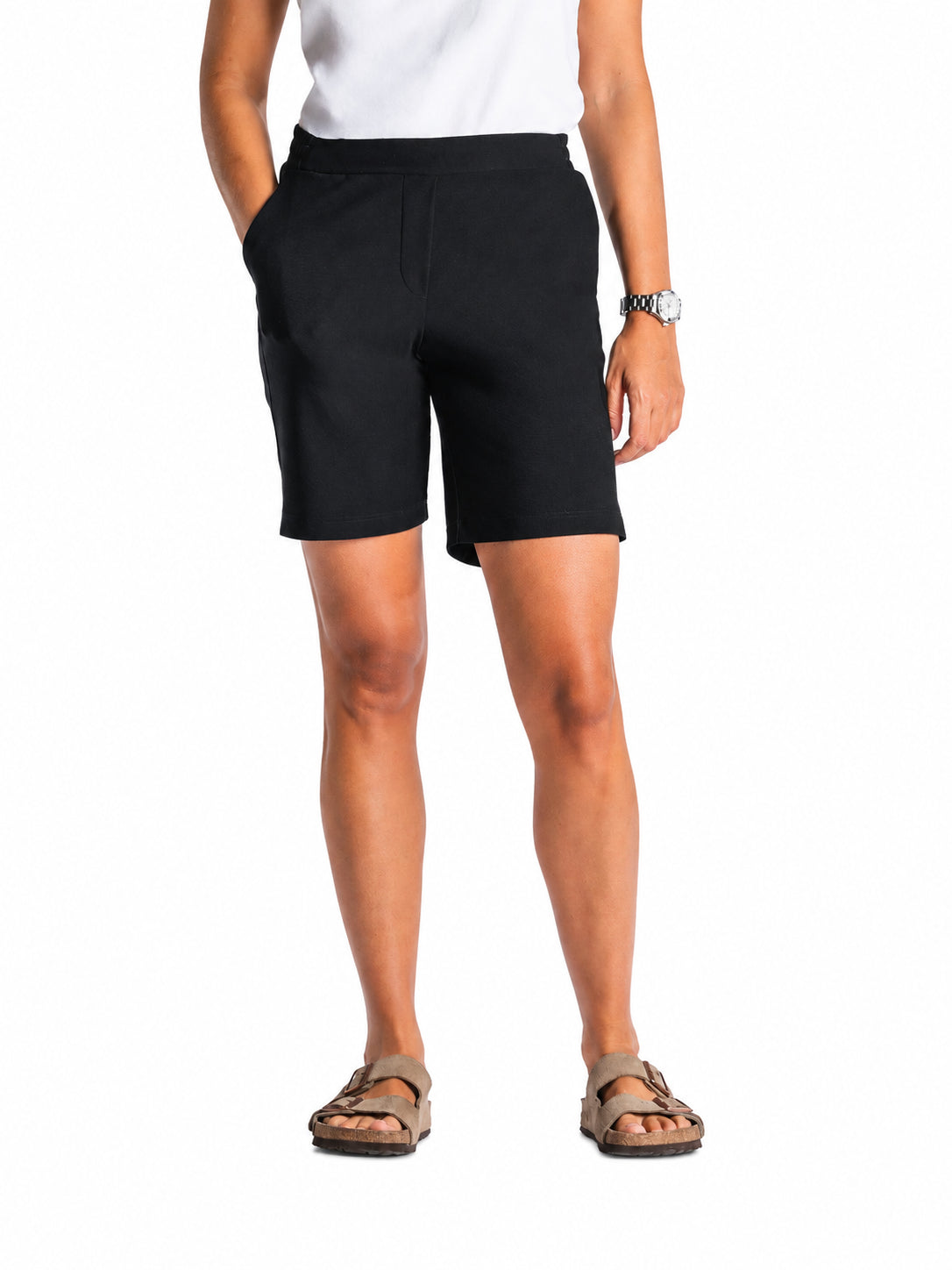 FUSION Urban Shorts Dame – superblack – billede 1