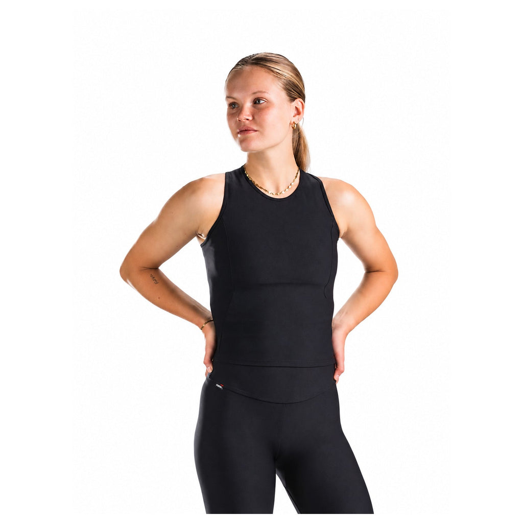FUSION Tank Top Dame – black – billede 1