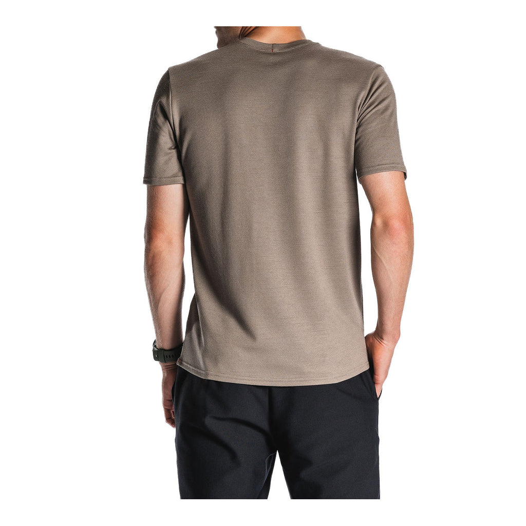 FUSION teknisk merino T-shirt til mænd med rund hals og korte ærmer