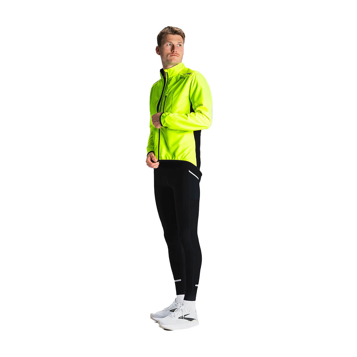 Fusion S1 Run Jacket herre Yellow/Black