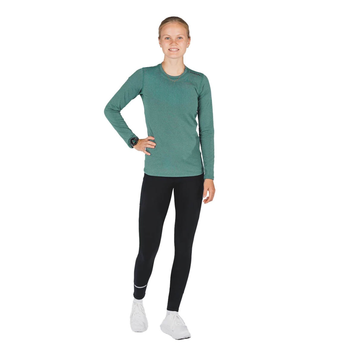 Fusion Womens C3 Midlayer-Green