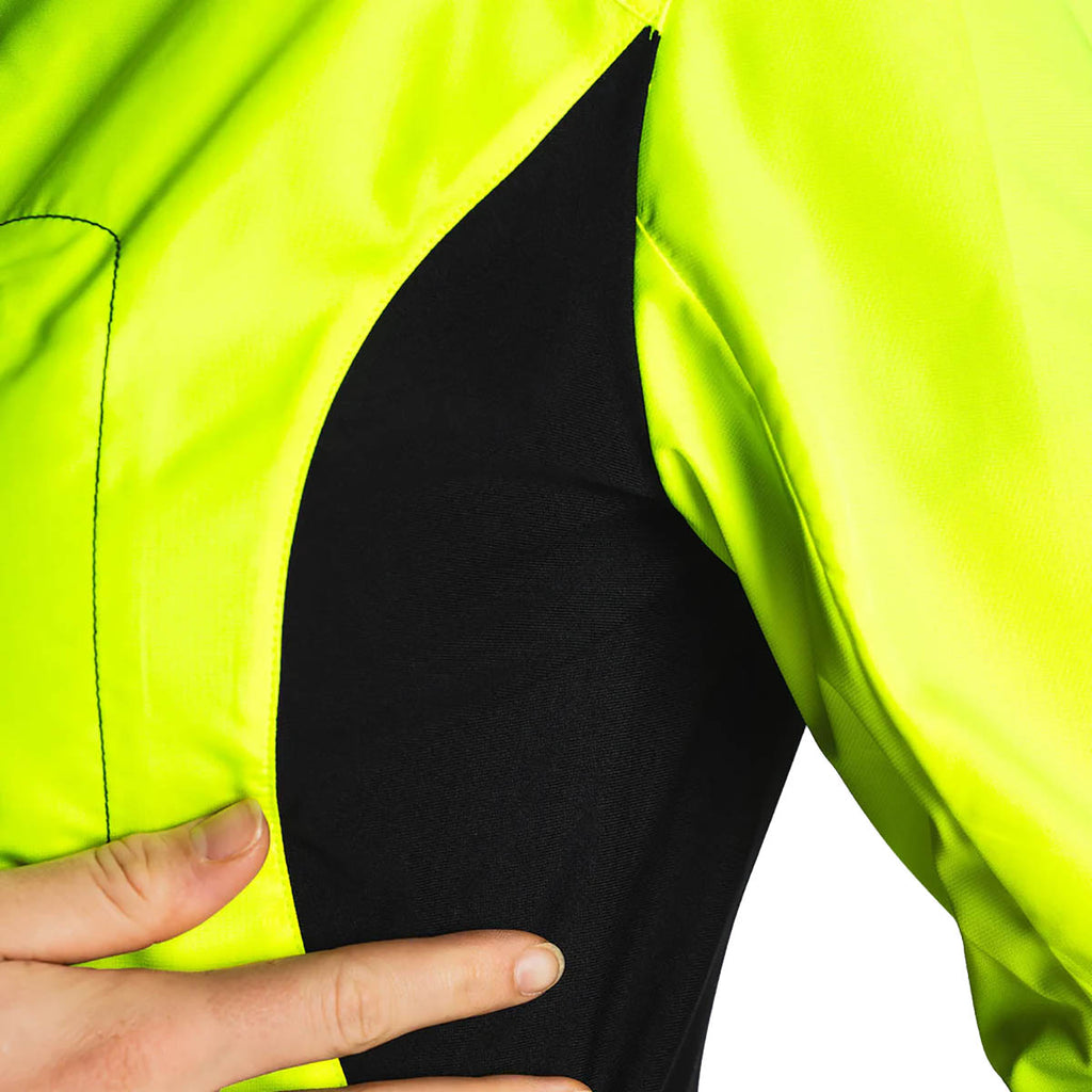 Fusion S1 Run Jacket dame Yellow/Black