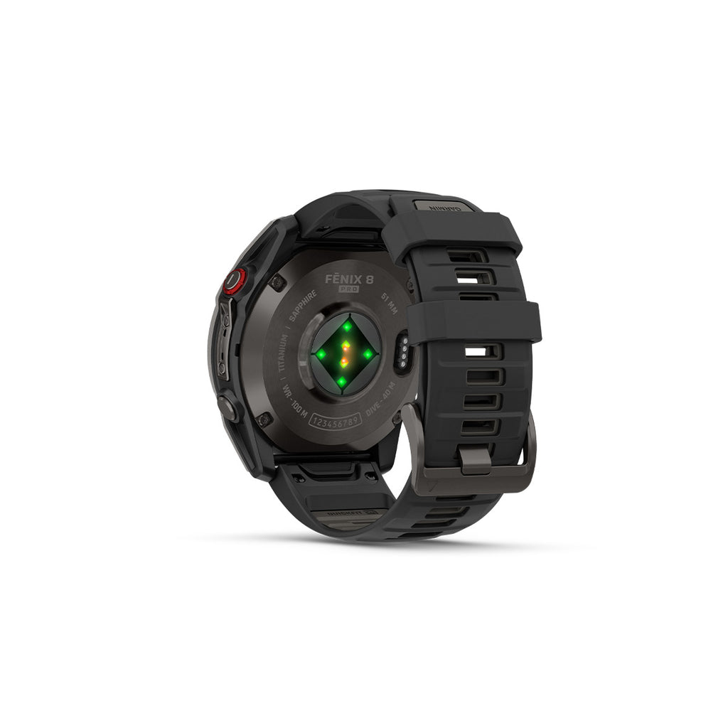 Garmin Fenix 8 Pro, 51 mm Amoled Sapphire Carbon Grey