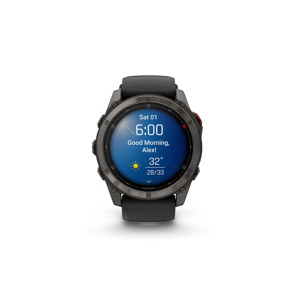 Garmin Fenix 8 Pro, 51 mm Amoled Sapphire Carbon Grey