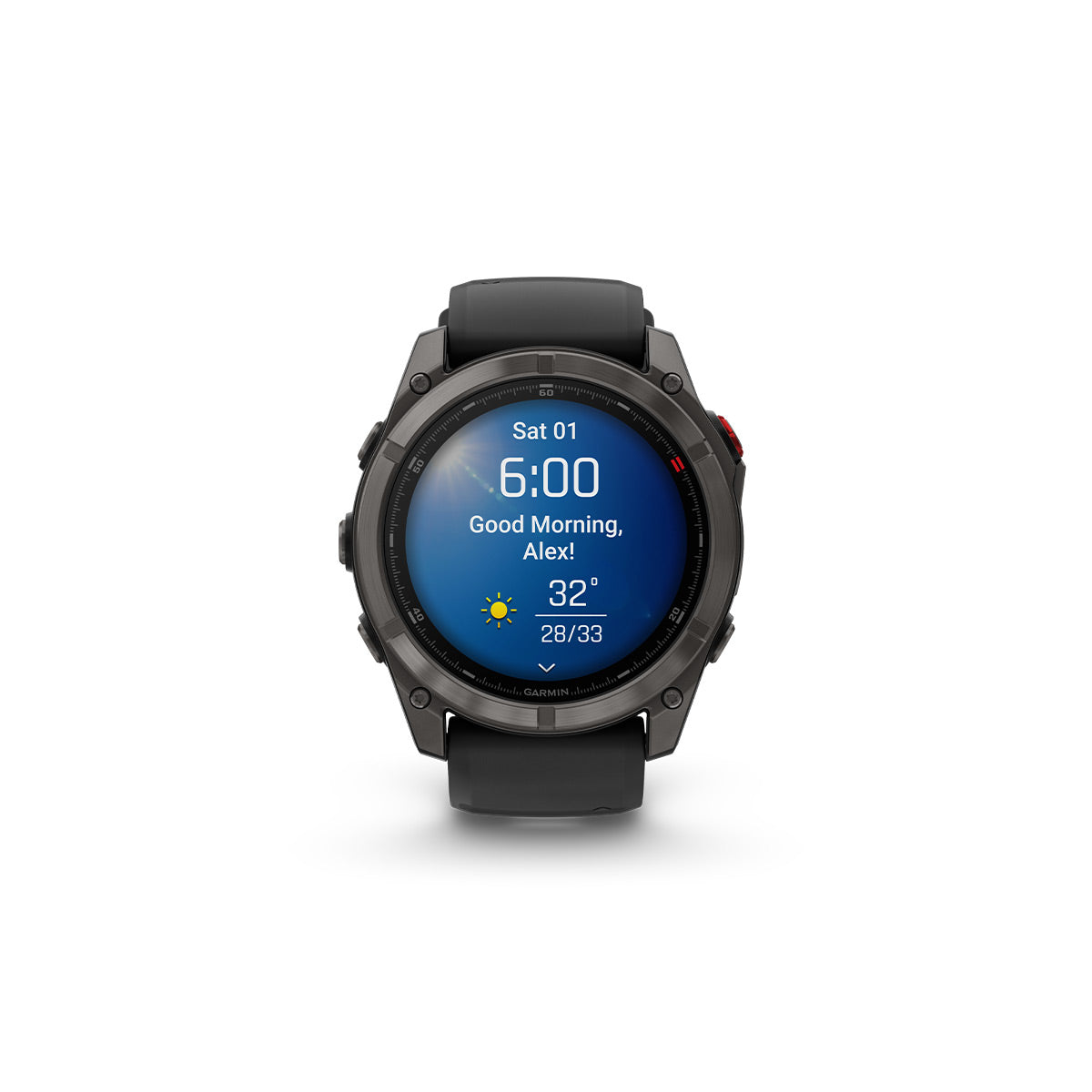 Garmin Fenix 8 Pro, 51 mm Amoled Sapphire Carbon Grey