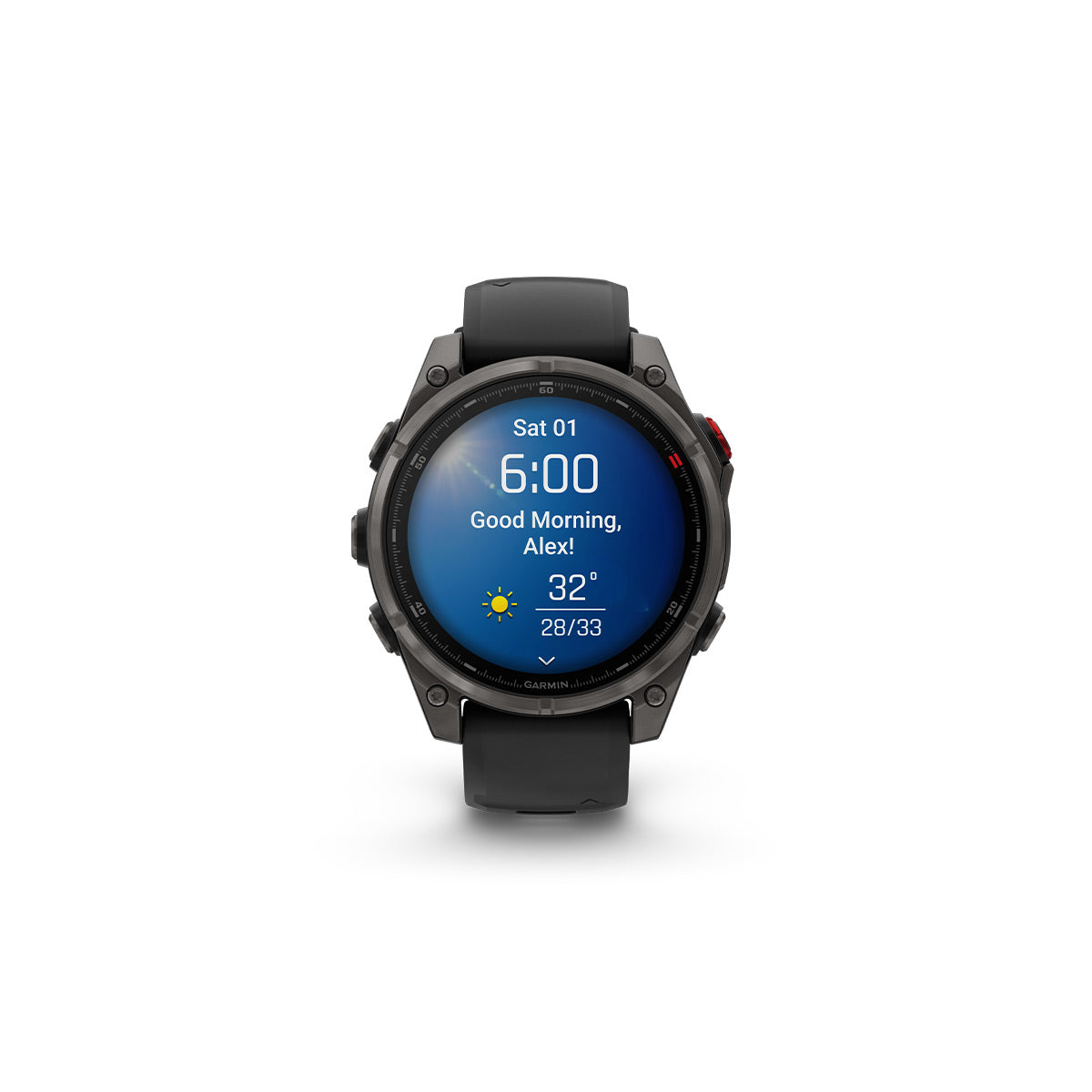 Garmin Fenix 8 Pro, 47 mm Amoled Sapphire Carbon Grey