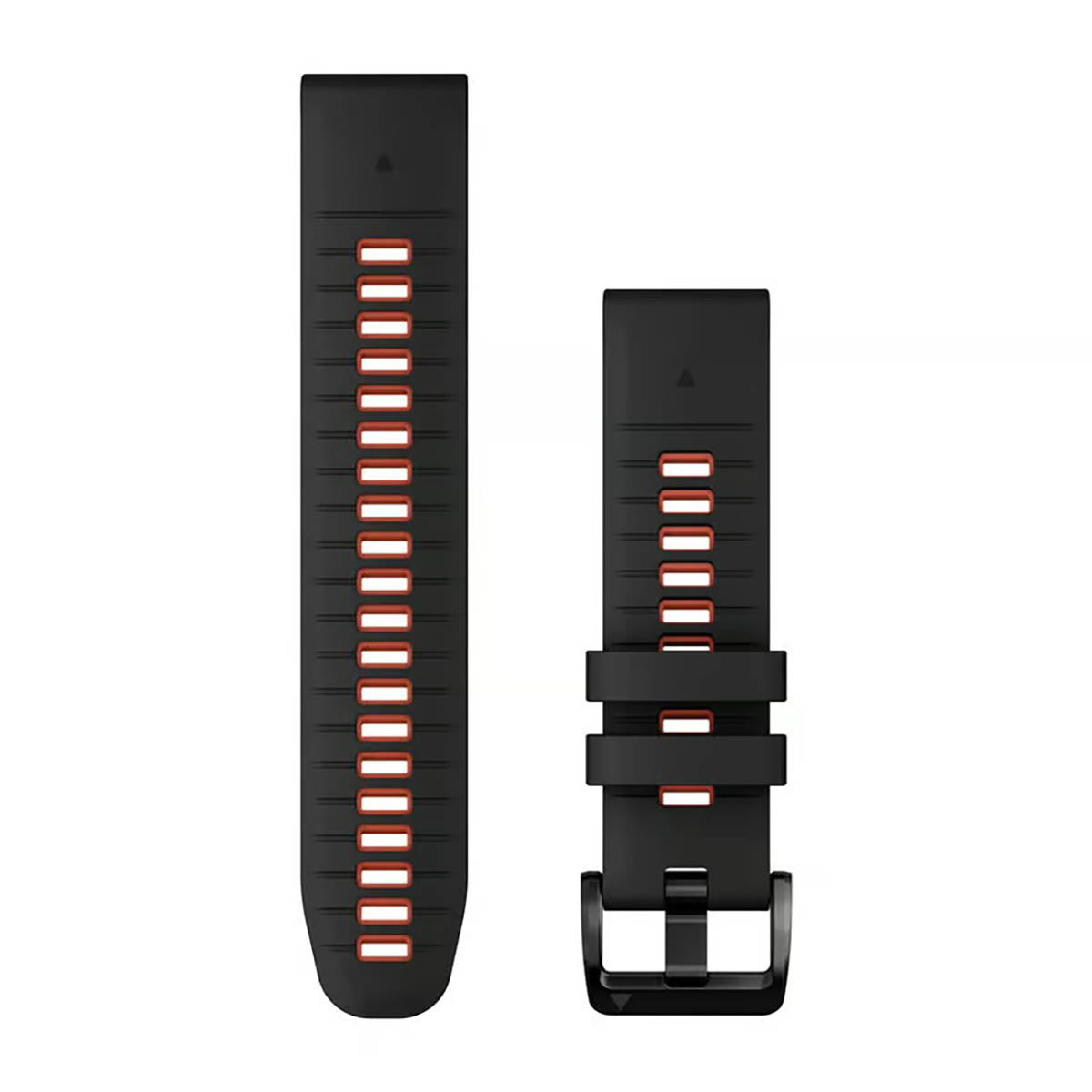 Garmin Urrem Black/flame red silicone 22 mm