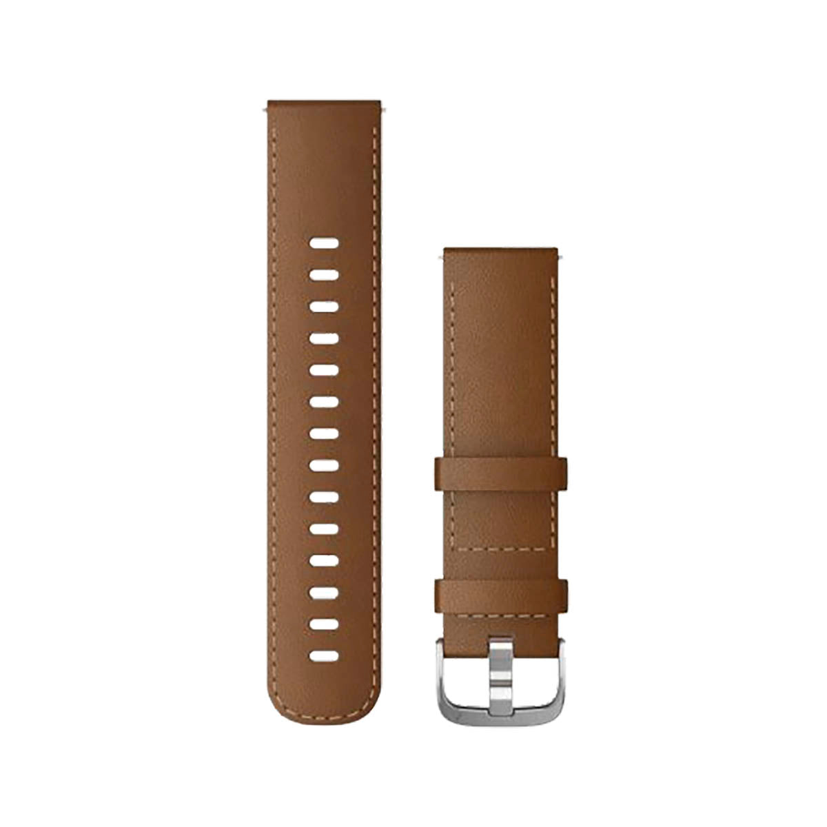 Garmin Urrem Brown Leather/silver hardware 22 mm