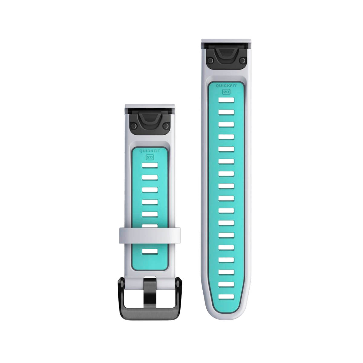 Garmin Urrem Whitestone/aqua silicone 22 mm