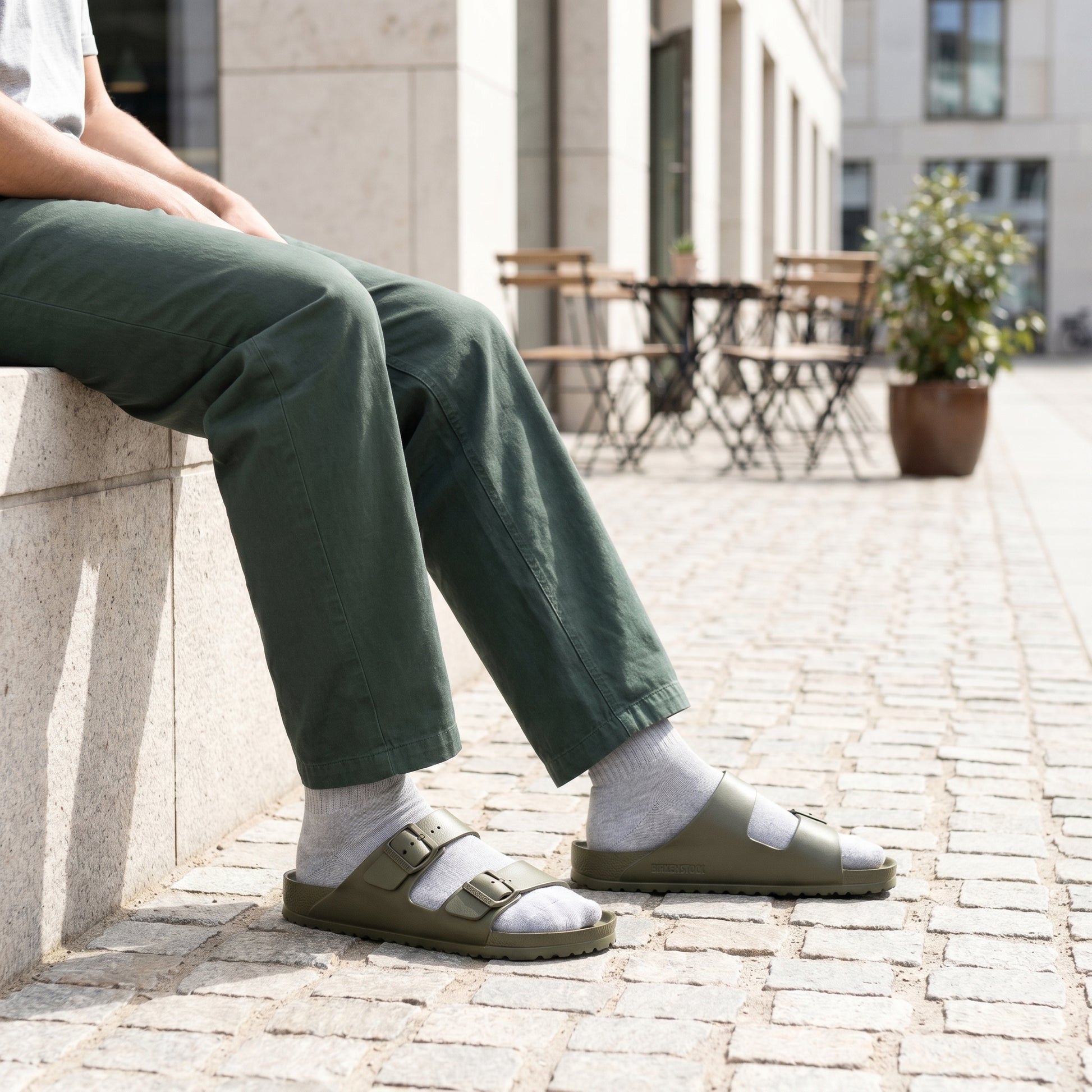 Birkenstock Arizona EVA Khaki
