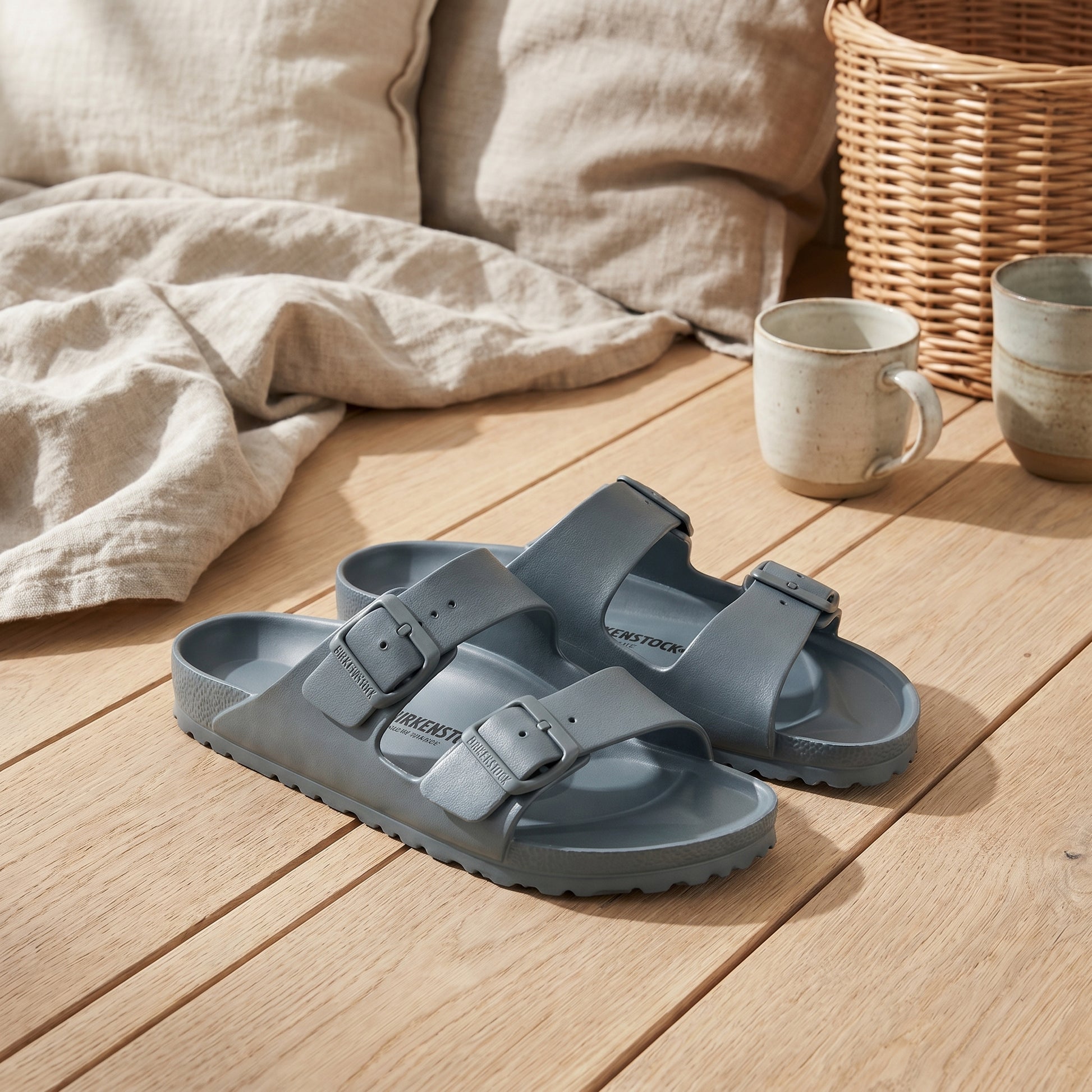 Birkenstock Arizona EVA Basalt Gray