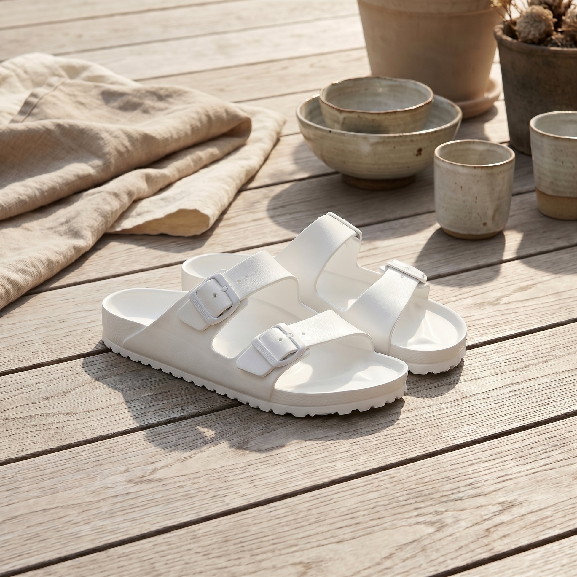 Birkenstock Arizona EVA White