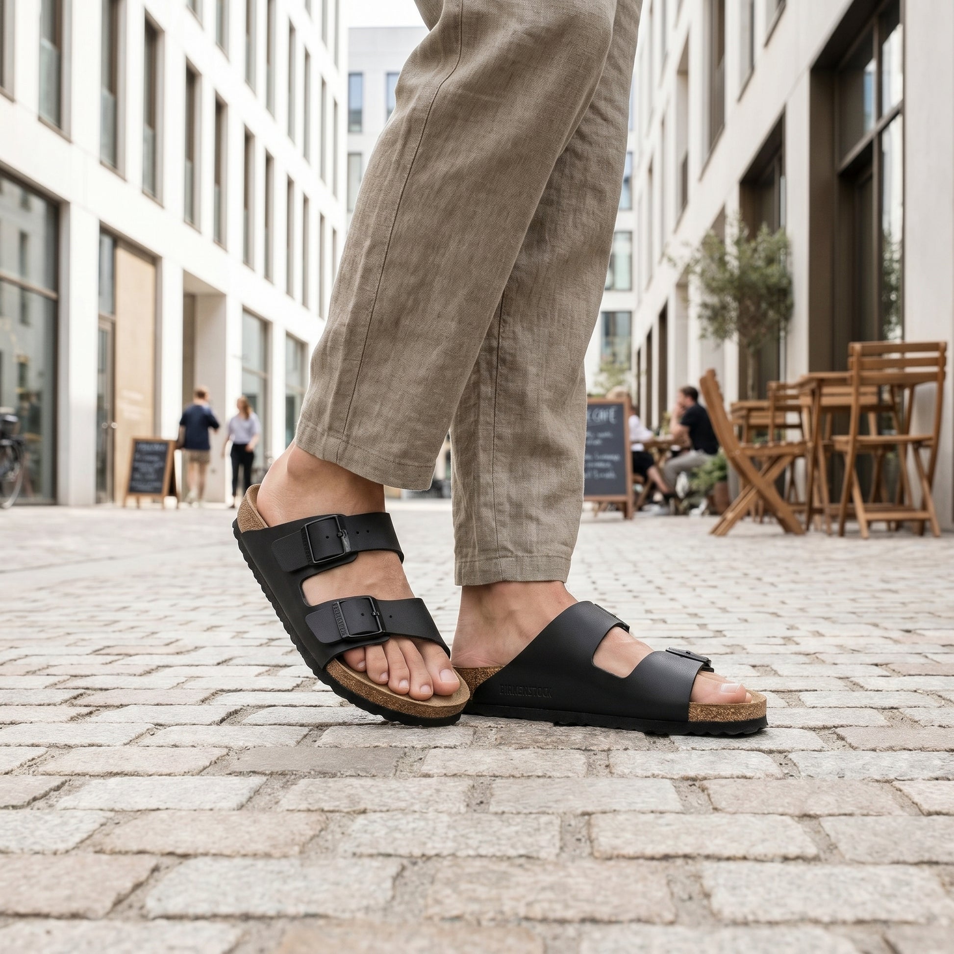 Birkenstock Arizona Blød Fodseng BF Black