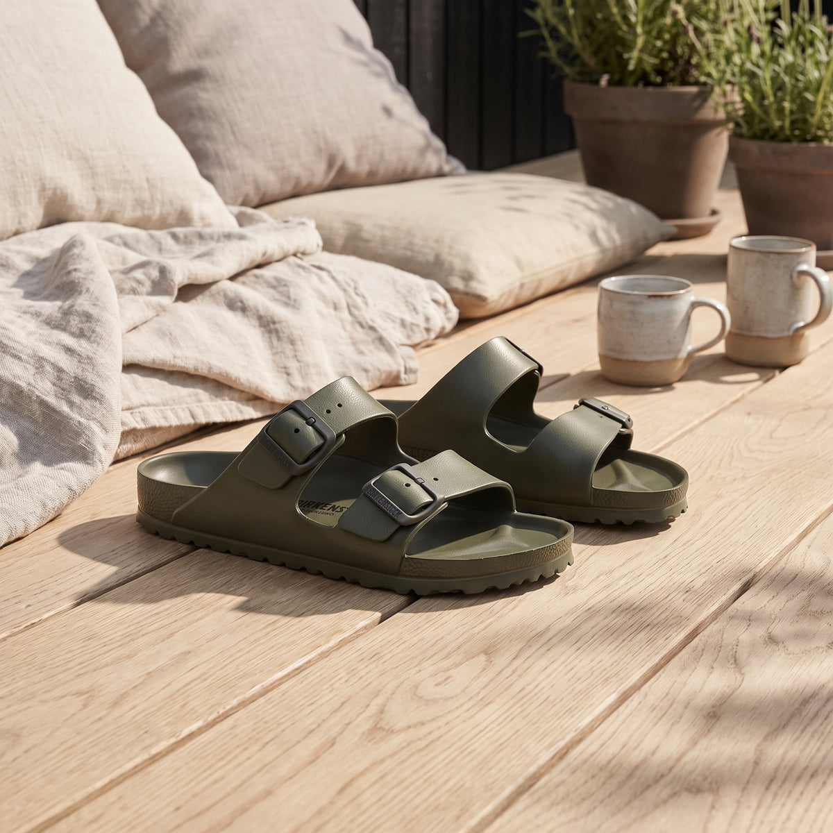 Birkenstock Arizona EVA Khaki (smal model)
